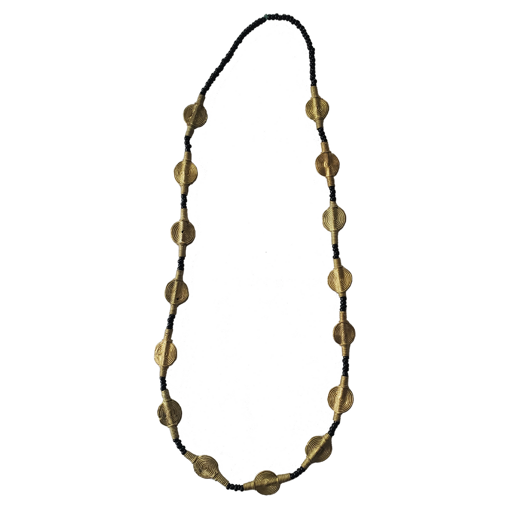 Brass & Beads Unisex Necklace Strand