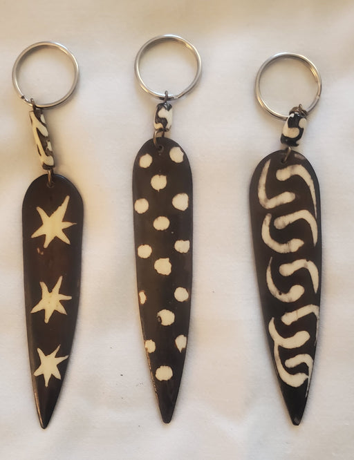 Key Chain Assorted Bone | Handmade in Kenya