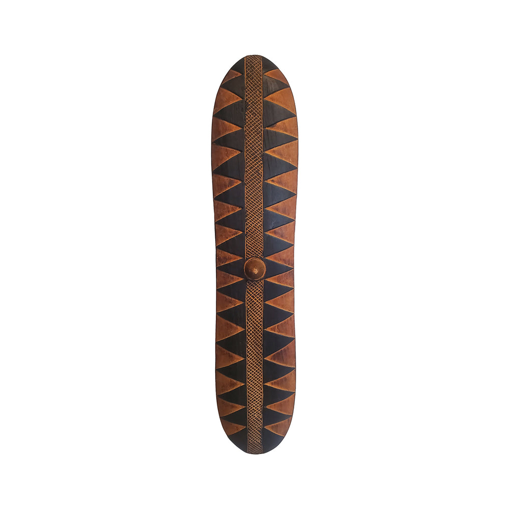 Tutsi Wooden Warrior Shield | Handmade in Rwanda