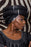 Xhosa Duku Beaded Headdress - Black
