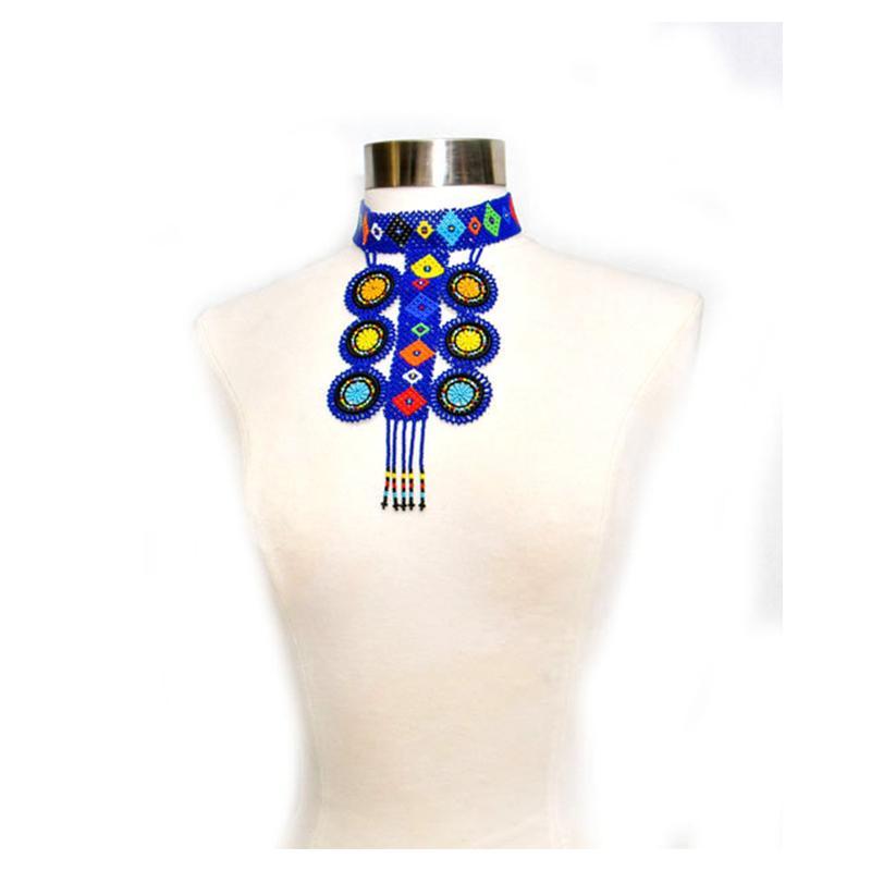 Chi Short Beaded Necklace 06 | Handmade in Tanzania