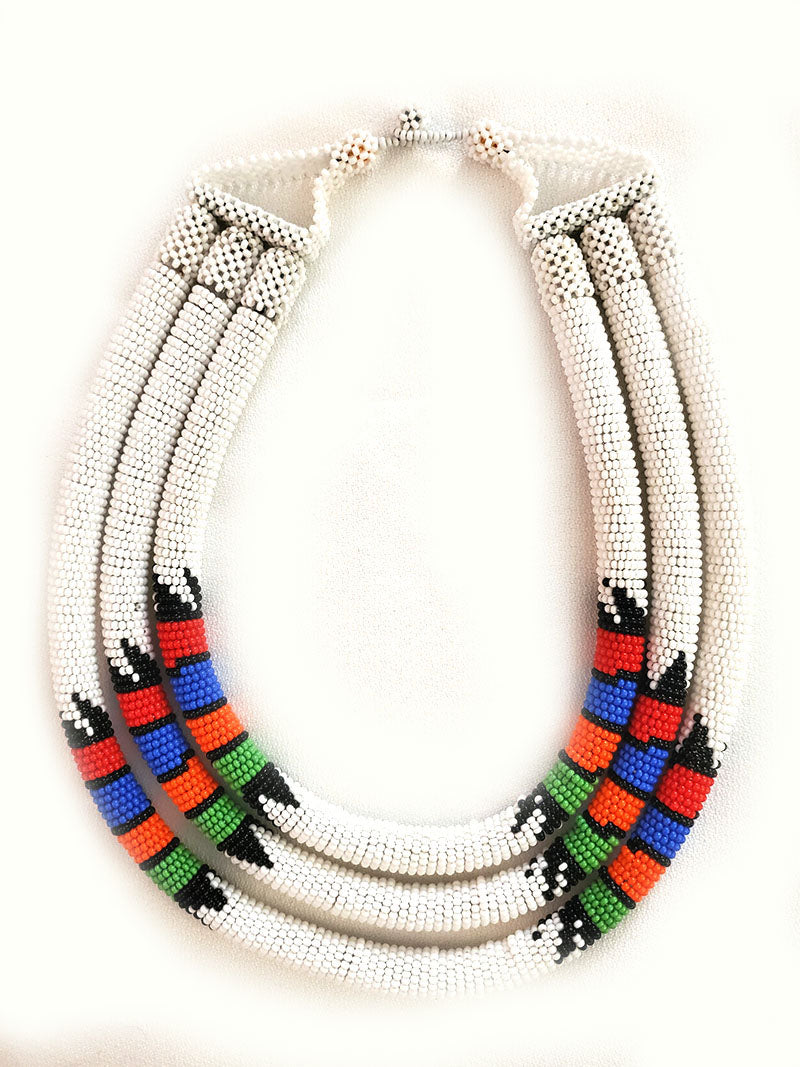 Mejuri triple beaded necklace online