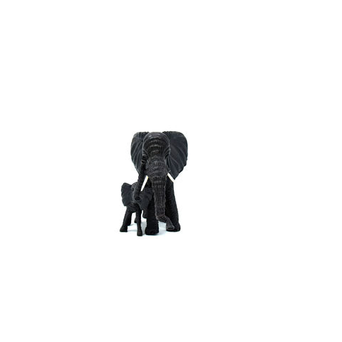 Elephant with Baby Sculpture 05