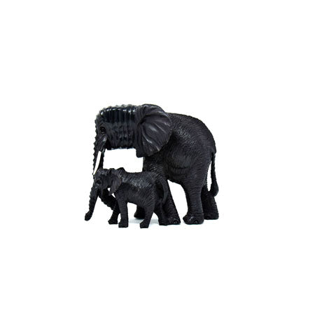 Elephant with Baby Sculpture 08