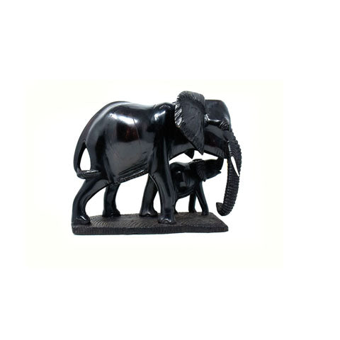 Elephant with Baby Sculpture 19