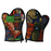 Oven Mitts Kitenge Patch | Hand Sewn