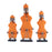 Beaded Namji Doll Orange Family 03