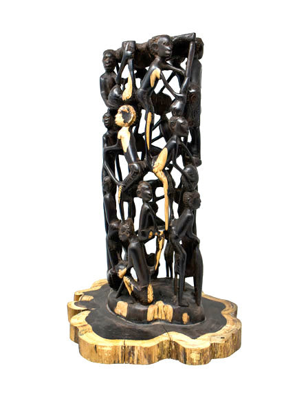 Makonde Ujamaa Family Tree of Life Sculpture 01