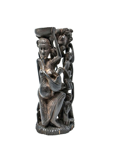 Makonde Ujamaa Family Tree of Life Sculpture 03