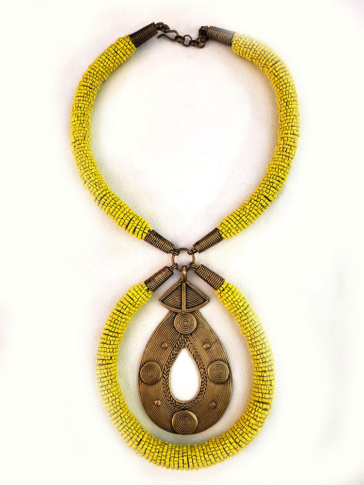 Nairobi Necklace Yellow