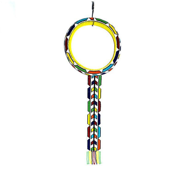 Ndebele Neck Ring with tie 06