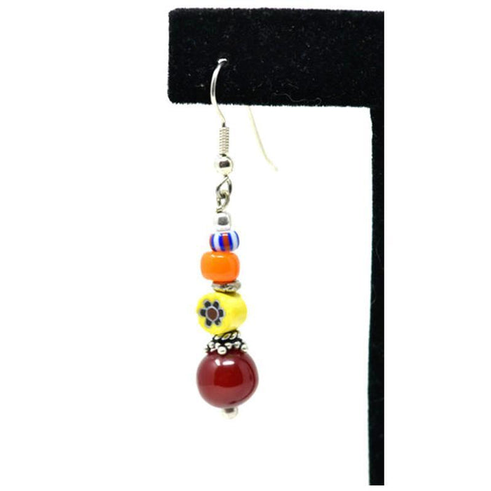 Trade Beads Earrings 03
