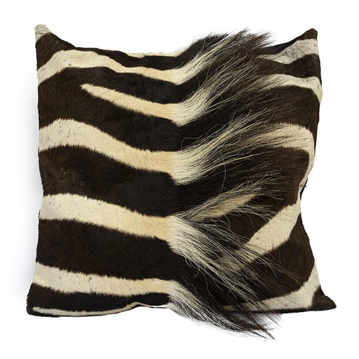 Zebra Hide Mane  Pillow